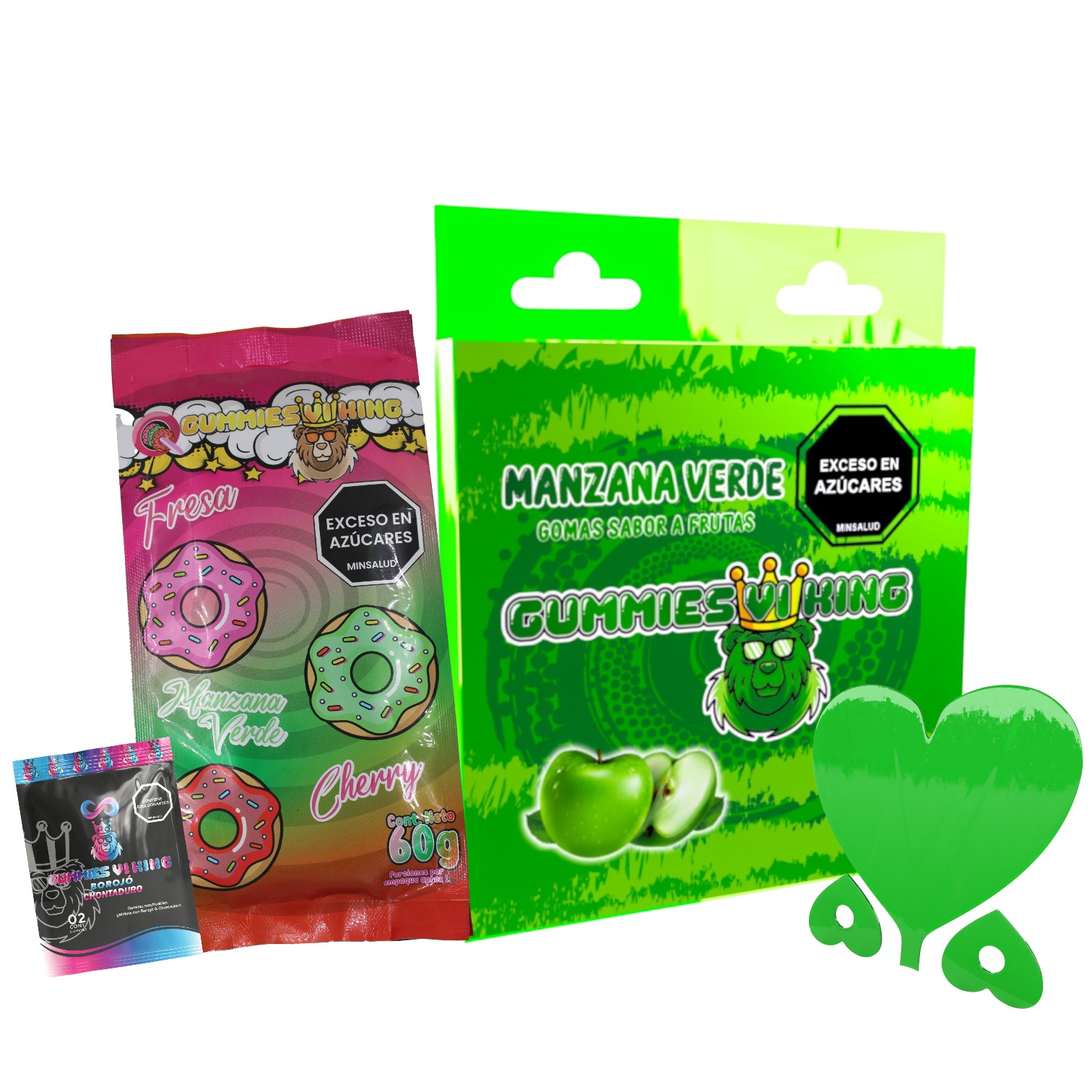 Panty Comestible + Anillo Dona + Gummies